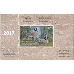 canadian wildlife habitat conservation stamp fwh34 canada geese 8 50 2017