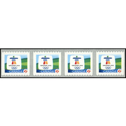 canada stamp 2306 vancouver 2010 emblem p 2009 M VFNH STRIP 4