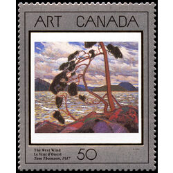 canada stamp 1271 the west wind 50 1990