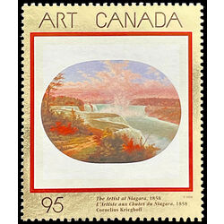 canada stamp 1863 the artist at niagara 95 2000