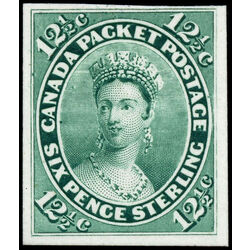 canada stamp 18tc queen victoria 12 1864 M VF 004