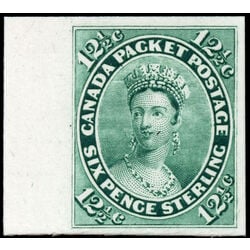 canada stamp 18tc queen victoria 12 1864 M VF 005