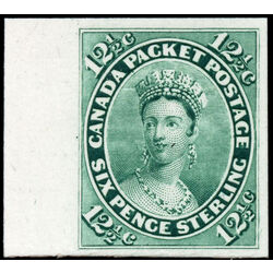 canada stamp 18tc queen victoria 12 1864 M VF 005