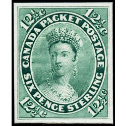canada stamp 18tc queen victoria 12 1864 M VF 006