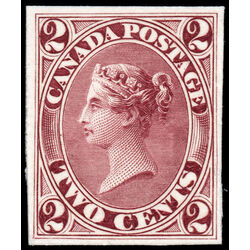 canada stamp 20tci queen victoria 2 1864 M VF 004
