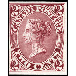 canada stamp 20tci queen victoria 2 1864 M F VF 005