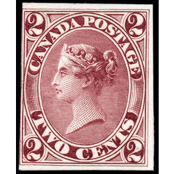 canada stamp 20tci queen victoria 2 1864 M F VF 006