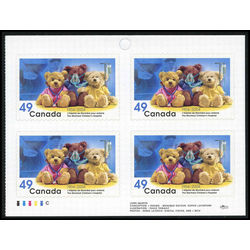 canada stamp 2035a teddy bears 2004