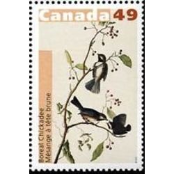 canada stamp 2039 boreal chickadee 49 2004