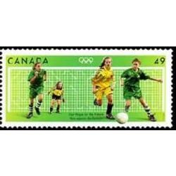 canada stamp 2050 soccer 49 2004