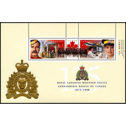 canada stamp 1737b rcmp 125th anniversary 1998