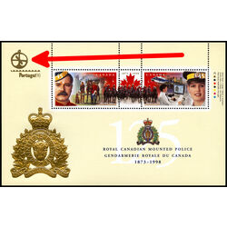 canada stamp 1737d rcmp 125th anniversary 1998