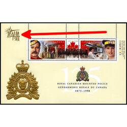 canada stamp 1737e rcmp 125th anniversary 1998