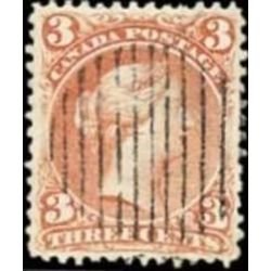canada stamp 25a queen victoria 3 1868