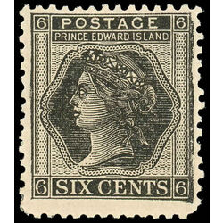 prince edward island stamp 15c queen victoria 6 1872