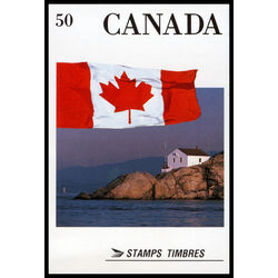 canada stamp bk booklets bk123 canada flag 1990