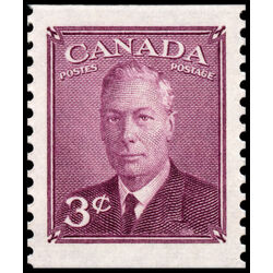 canada stamp 286as king george vi 3 1950