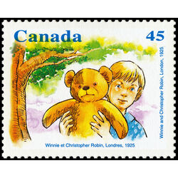 canada stamp 1619 winnie and christopher robin london 1925 45 1996