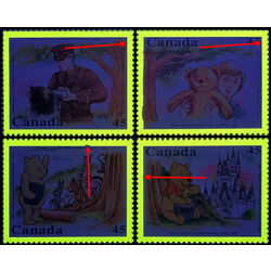 canada stamp 1618i 21i winnie the pooh 1996