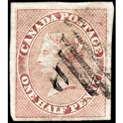 canada stamp 8 queen victoria d 1857 U VF 051
