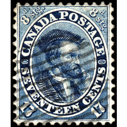 canada stamp 19 jacques cartier 17 1859 U F VF 051