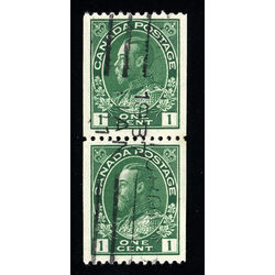 canada stamp 131ii pair king george v 1915