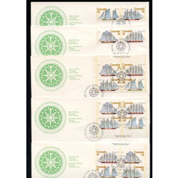 canada stamp 747a sailing vessels 1977 FDC 002