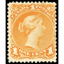 canada stamp 23 queen victoria 1 1869 M FOG 035