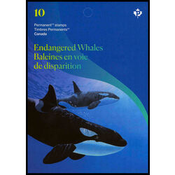 canada stamp 3332a endangered whales 2022