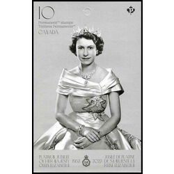 canada stamp bk booklets bk784 platinum jubilee of her majesty queen elizabeth ii 2022