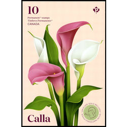 canada stamp bk booklets bk785 calla 2022