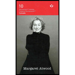 canada stamp bk booklets bk782 margaret atwood 2021