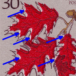 canada stamp 720i red oak 30 1978