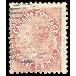 canada stamp 14 queen victoria 1 1859 U F 076