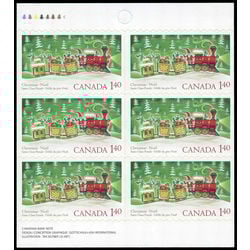 canada stamp 2071a santa in a train 2004