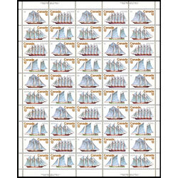 canada stamp 747a sailing vessels 1977 M PANE