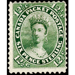 canada stamp 18 queen victoria 12 1859 M F 040