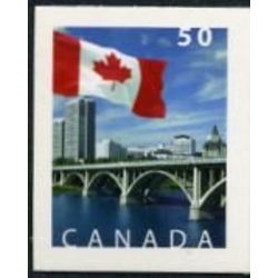 canada stamp 2076 flag over broadway bridge saskatoon sk 50 2004
