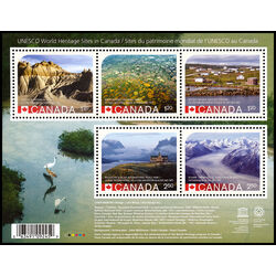 canada stamp 2857 unesco world heritage sites in canada 8 60 2015