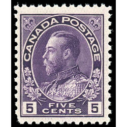 canada stamp 112a king george v 5 1924 M F VFNH 007
