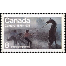 canada stamp 667 calgary stampede 8 1975