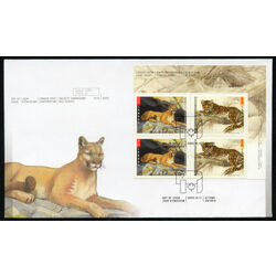 canada stamp 2123a big cats 1 2005 FDC UR
