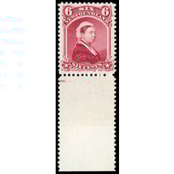 newfoundland stamp 36 queen victoria 6 1894 M VFNH 011