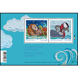 canada stamp 3378 animal mothers and babies 1 84 2023