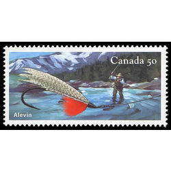 canada stamp 2087a alevin for rainbow trout 50 2005