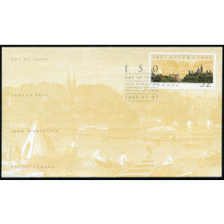 canada stamp 2214 ottawa capital sesquicentennial 52 2007 FDC