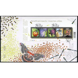canada stamp 2238a beneficial insects low value definitives 2007 FDC