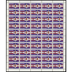 canada stamp 736 order of canada medal 12 1977 M PANE BL