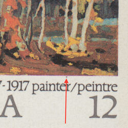 canada stamp 734i autumn birches 12 1977 M VFNH SE