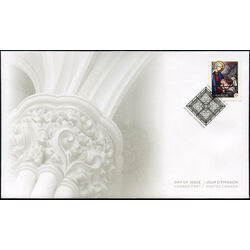 canada stamp 2582 christmas stained glass 2012 FDC